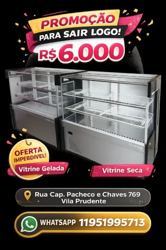 Bacão Vitrine seco e Gelado