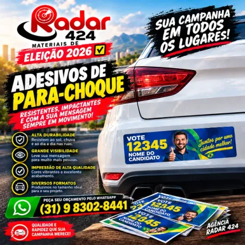 Adesivo de Para-choque Personalizado