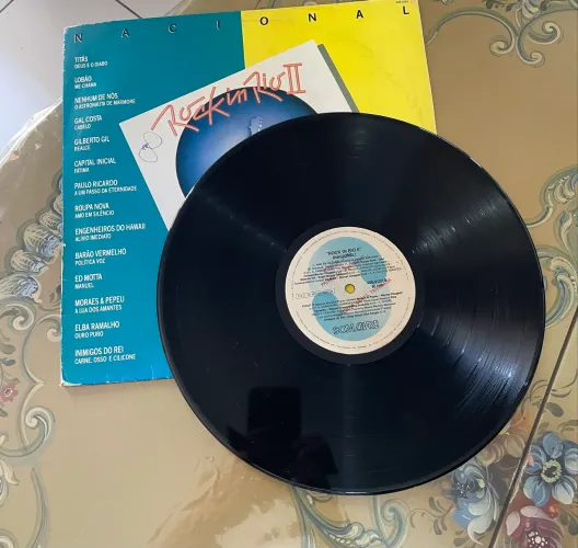 Disco de vinil rock in rio e rock in rio 2