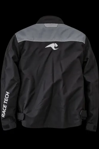 Jaqueta Moto Race Tech Masculina Tam. G - Preta e Cinza