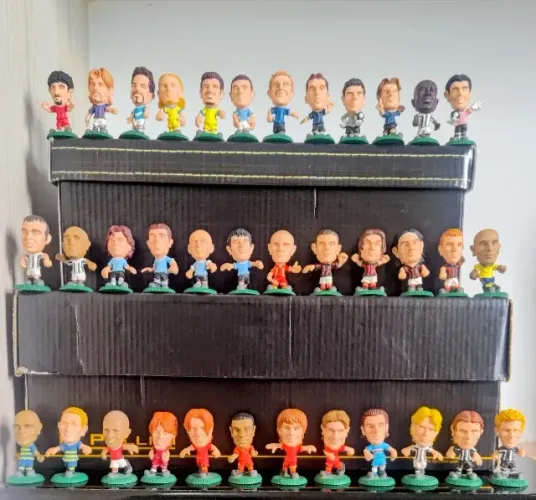 Mini craques Bomberini Panini Microstars - Jogadores dos Times Italianos - 2003/2004