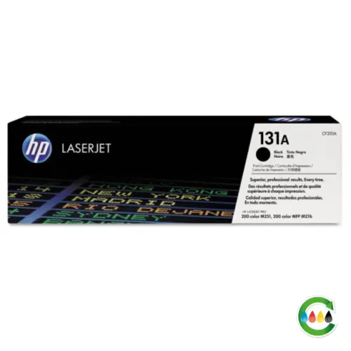 Cartucho de toner para impressora HP, modelo CF210 (131A)