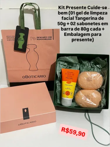 Kits para presentes O Boticário, a partir de R$49,90 (tenho outros também)