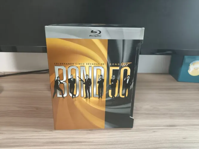 Coleção Box Blu-ray James Bond 007 - 23 filmes