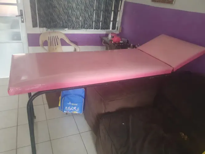 Maca rosa estética dobrável 