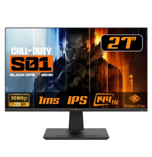 Vendo Monitor Gamer SuperFrame Ace, 27 Pol, Full HD, Painel IPS, 144Hz, 1ms, HDMI/DP