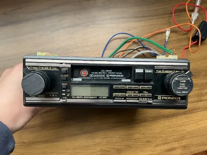 Rádio Toca Fitas Pioneer KE-8181 Anos 80 Made in Japan RARIDADE - Opala Gol Monza XR3