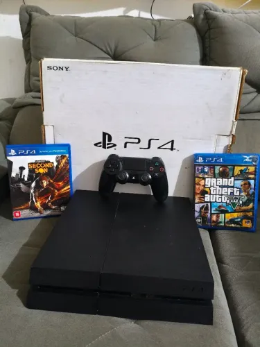 Vendo ou troco Ps4 fat