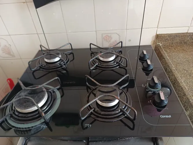 Fogão cooktop 4 bocas