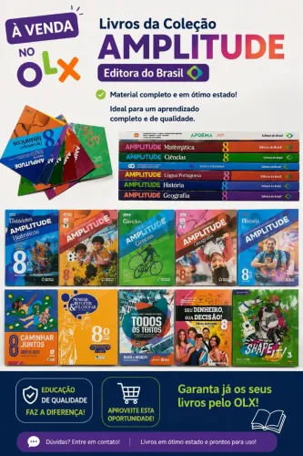 Coleção Amplitude 8 Ano - Editora Brasil