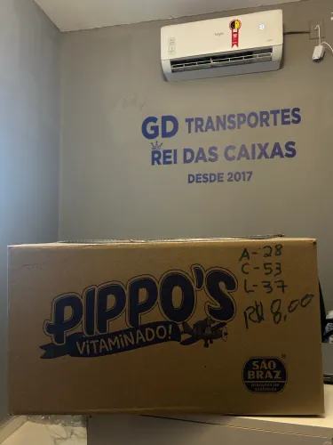 Caixas de variados tamanhos