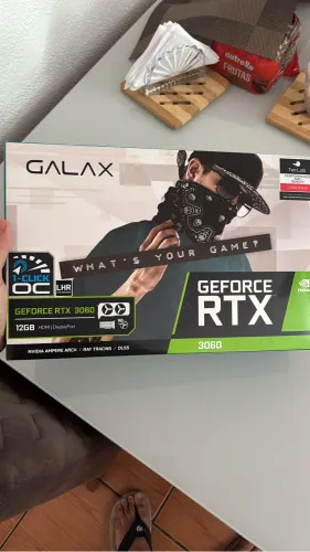 Placa de Vídeo RTX 3060 12 GB Galax