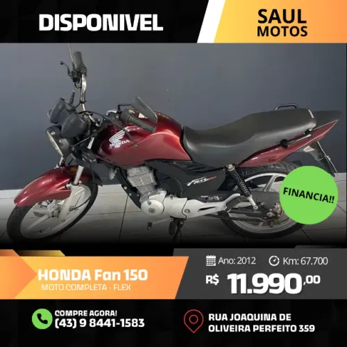 HONDA Fan 150 ESDi - 2012