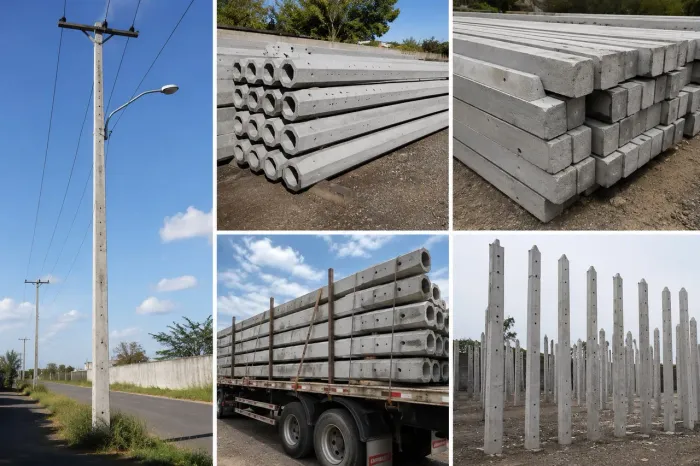 Poste de concreto