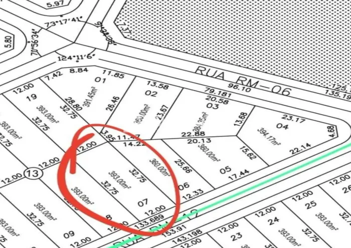 Lote/Terreno à venda no Residencial Marília em Senador Canedo com 393m²