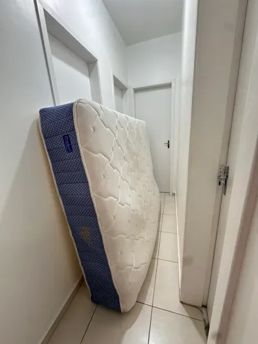 Cama Box Queen Probel Helix Pocket + Base Bipartida