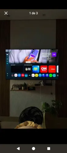Smar TV Samsung 65 " modelo tudo em 1