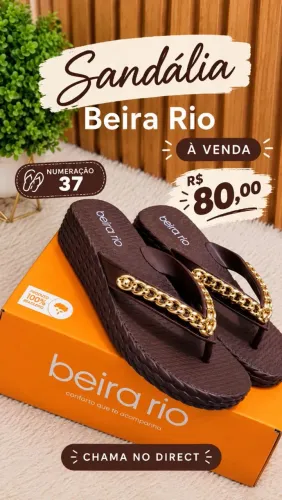 Sandália Beira Rio Feminina
