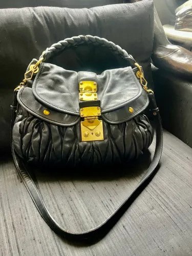 Bolsa MIU MIU PRETA ORIGINAL