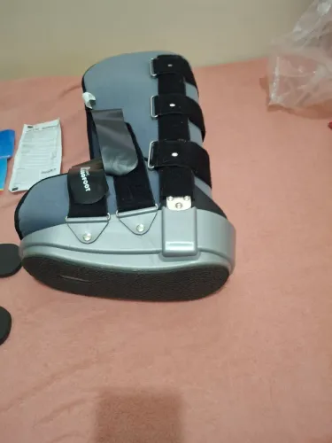 Bota Robofoot cinza para fratura