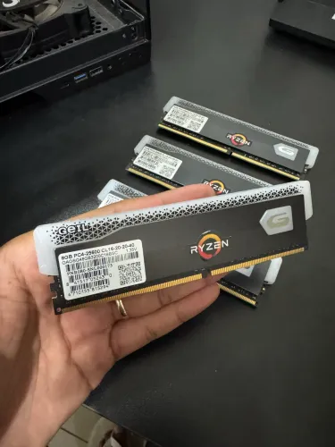 Memória Ram 4x8 DDR4 3200mhz