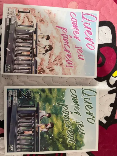 Mangás 1 e 2 quero comer seu pâncreas 