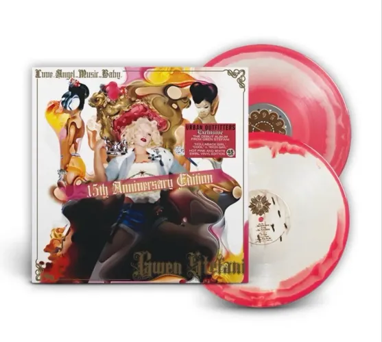 Gwen Stefani Love Angel Music Baby Disco de Vinil Duplo LP Urban Outfitters
