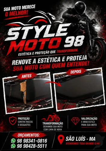 Troca de revestimento de bancos de motos. 