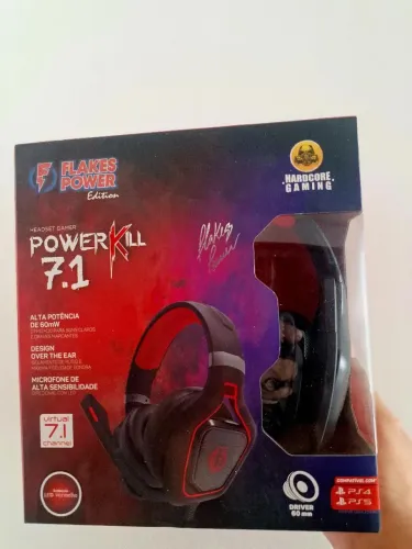 Headset 60mW PowerKill 7.1 Novo e Lacrado!!!!!