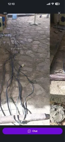 Extensão reforçada de cabo PP 50m 3/2,5