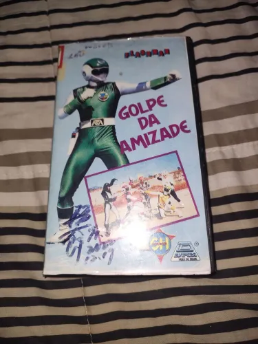 VHS Flashman autografada por Kihachiro Uemura (Green Flash)