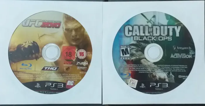 2 jogos originais de PlayStation 3