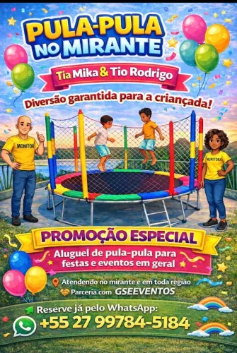 Aluguel de pula pula