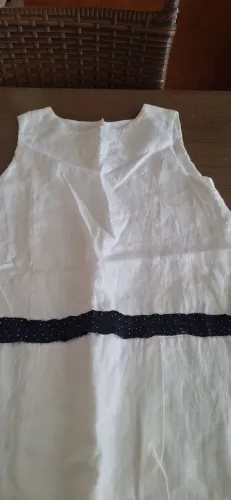 Vestido branco infantil