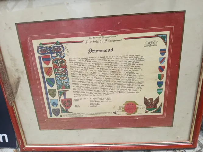Quadro Família Drummond 