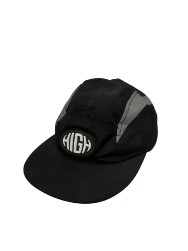 boné high 5 panel inflated black