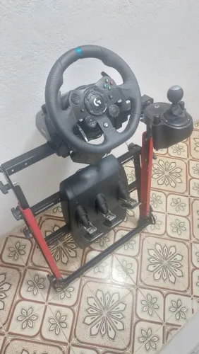 Volante Logitech G923 Com Pedal + Câmbio + Cockpit