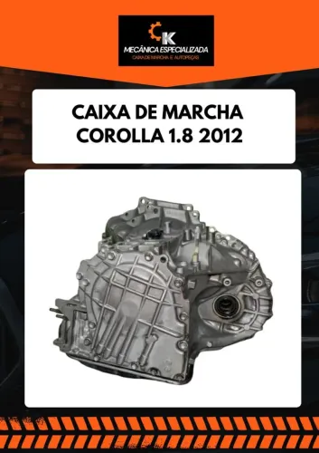 CAIXA DE MARCHA COROLLA 1.8 2012