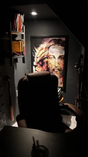 Quadro Jesus ?O Leão da tribo de Judá?