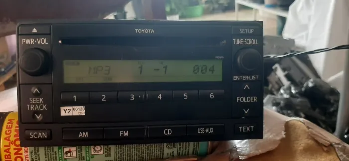 CD PIONEER DEH9118ZT (Toyota Hillux e SW4)