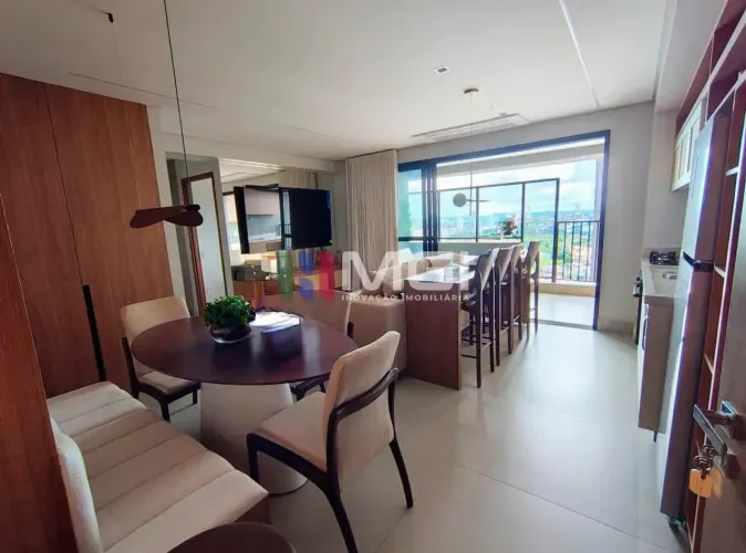 Apartamento para locação no Setor Marista, mobiliado.