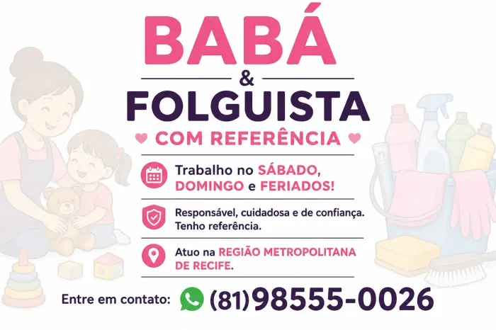 Babá e Folguista 