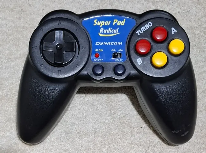 Controle Dynavision Black Sem o Cabo