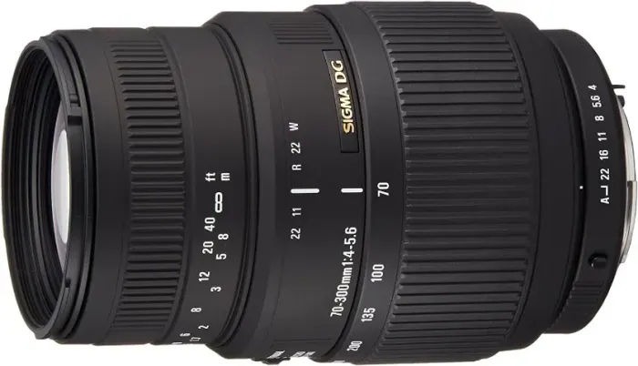 Lente Sigma 70-300mm F/4-5.6 Dg Macro Os Para Dslr Nikon (Pouco uso)
