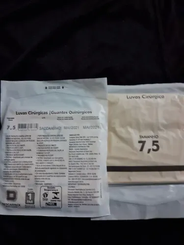 Luvas cirúrgicas descarpack
