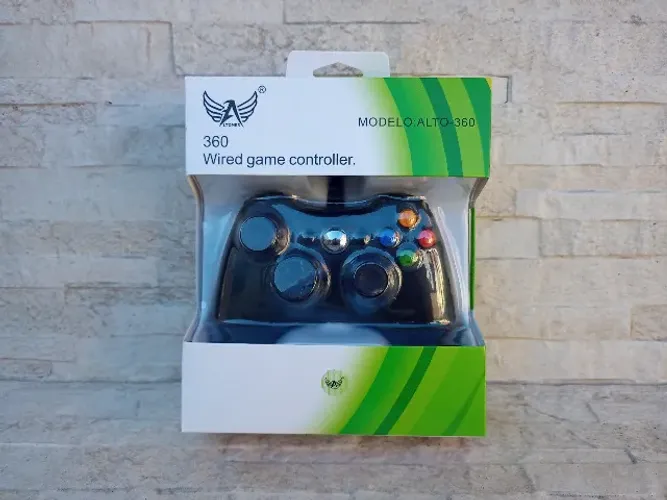 Controle Joystick com Fio Usb de 2mts para Xbox 360
