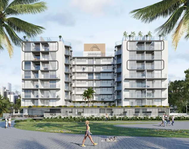 Apartamento com 2 dormitórios à venda, 59 m² por R$ 1.236.935,94 - Intermares - Cabedelo/P