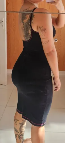 vestido colcci justo preto único