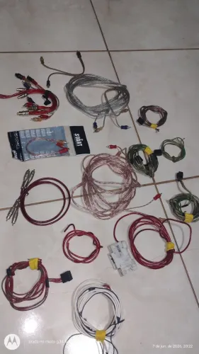 FIAÇÃO COMPLETA SOM AUTOMOTIVO 
