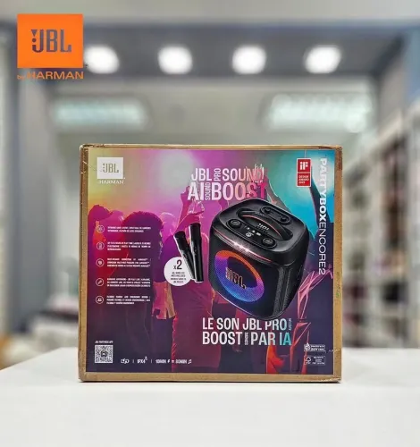 JBL Partybox Encore 2 - com microfone Nova Lacrada Garantia Loja Física